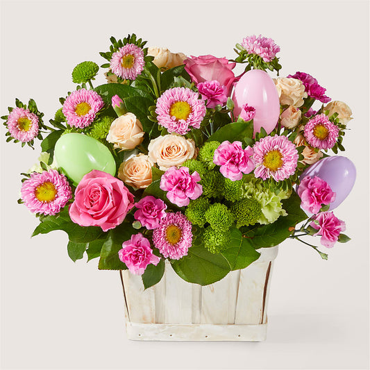 Get Eggcited Basket – AMELIA'S FLOWERS, Naples FL