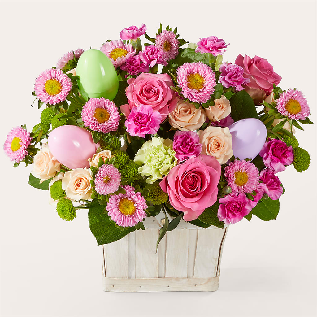 Get Eggcited Basket – AMELIA'S FLOWERS, Naples FL