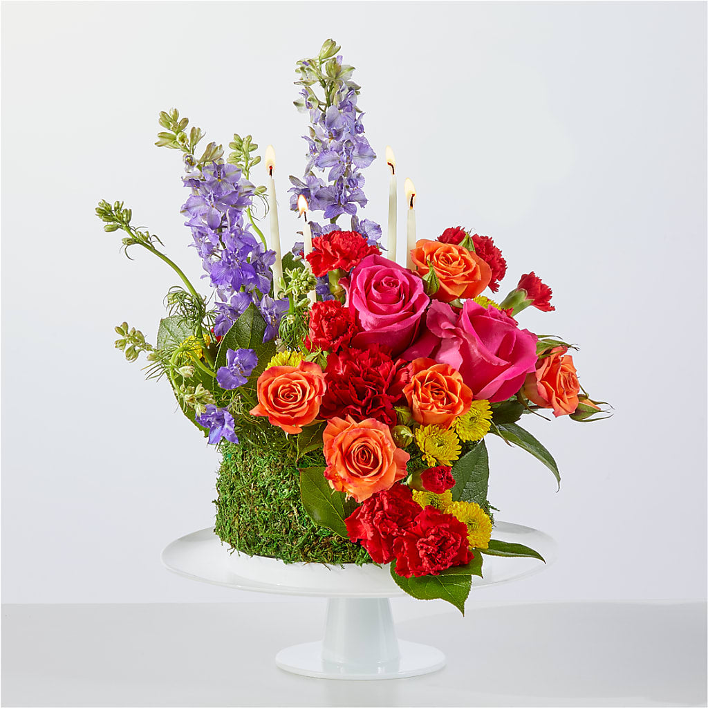 Best Year Yet Floral Cake – AMELIA'S FLOWERS, Naples FL