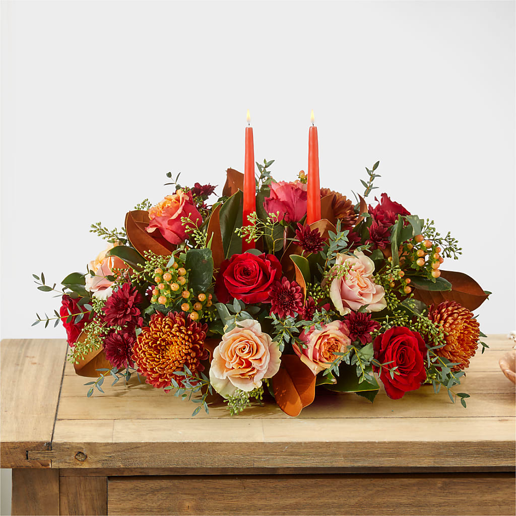 Gather Near Centerpiece – AMELIA'S FLOWERS, Naples FL