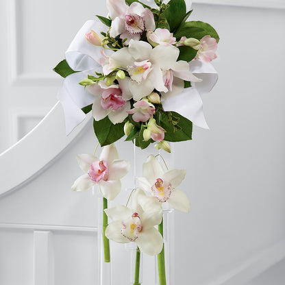 Perfect Entrance Pew Arrangement – AMELIA'S FLOWERS, Naples FL