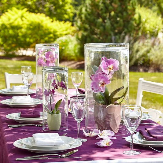 Dramatic Garden Centerpiece – AMELIA'S FLOWERS, Naples FL