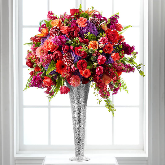 Flower Jeweled Arrangement – AMELIA'S FLOWERS, Naples FL