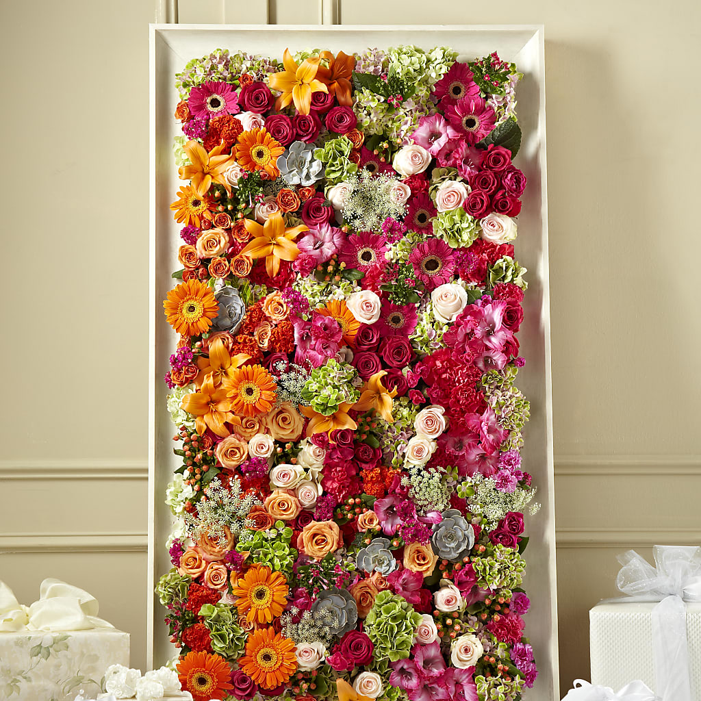 Fresh Picked Floral Wall – AMELIA'S FLOWERS, Naples FL