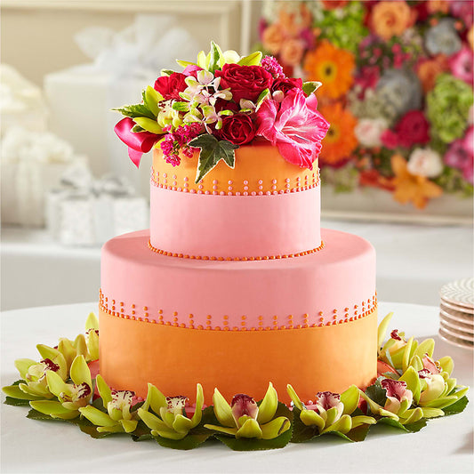 Sweet Citrus Cake Decor – AMELIA'S FLOWERS, Naples FL
