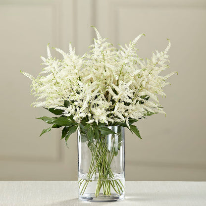 White Astilbe Bouquet – AMELIA'S FLOWERS, Naples FL